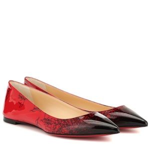 Louboutin Ballalla Flat Pat Degraloubi
